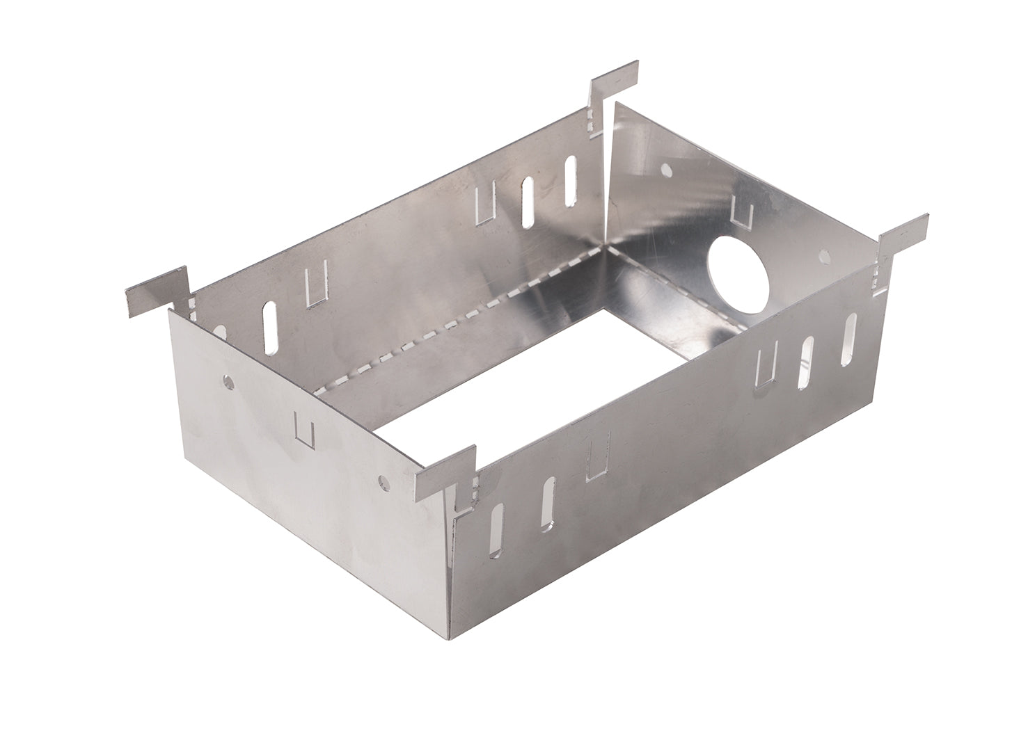 Casetă de joncțiune opțională din aluminiu pentru montare pe perete de zidărie, compatibilă cu lampa încastrată în pardoseală ARIEL